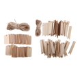 thumbnail image 1 of Etiquetas MDF Inacabada perfecl 150 Unidades Decoración colgante de madera, 1 of 8