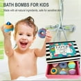 thumbnail image 5 of Bath Bombs Gift Set - 6pc Natural & Organic Aromatherapy BathBombs, Skin Moisturizing Bubble Bath Fizzy, Gentle for Kids, Relaxing Birthday Bath Bombs for Girls, Women, Her, 5 of 9