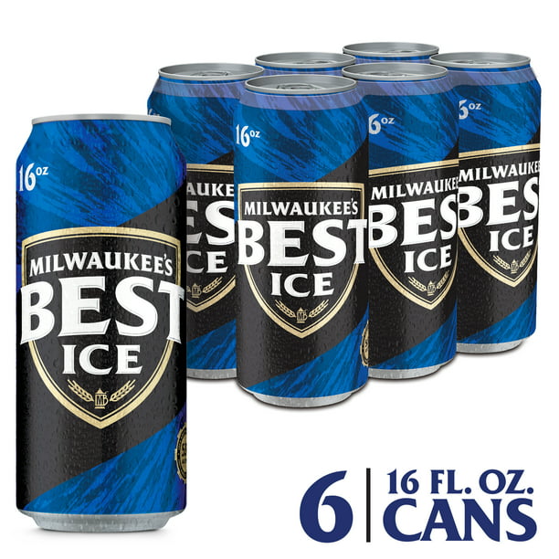 Milwaukee S Best Ice Beer American Lager 6 Pack Beer 16 Fl Oz