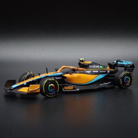 Open Box MCLAREN MCL36 LANDO NORRIS 2022 EMILIA ROMAGNA 4 GP F1 1:64 DIECAST MODEL CAR