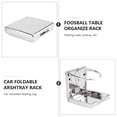 thumbnail image 2 of Miangastore 1pc Car Foldable Ashtray Drink Cup Organizer Rack Foosball Table Organize Rack, 2 of 8
