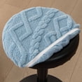 thumbnail image 2 of Gumesh 2-Pack Stool Covers Round, Elastic Bar Stool Covers Washable Stool Cushion Slipcover Stretchy Bar Chair Seat Cover for 12-14 Inch Chair, Blue, 2 of 6