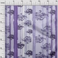 thumbnail image 3 of oneOone Rayon Medium Purple Fabric Sea Sewing Craft Projects Fabric Prints By Yard 56 Inch Wide, 3 of 4