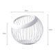 thumbnail image 5 of Bearachild Cesta de alambre para almacenar frutas en forma de vaina con apariencia elegante Cesta de alambre para almacenar frutas Cuencos Estante Almacenamiento y organización del hogar marrón oscuro, 5 of 6