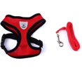 thumbnail image 1 of Breathable Mesh Pet Vest Harness and Leash Set Small Dog Puppy Cat Vest Harness Collar For Chihuahua Pug Bulldog Cat arnes perro ShopWise Round, 1 of 14