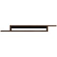 thumbnail image 5 of Asymmetrical Wall Mounted Wood TV Console Entertainment Center 72-inch Brown, 5 of 5