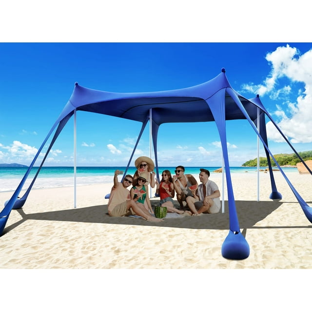 Carpa de Playa Osoeri Refugio Solar para Camping con Protección UPF50+ y Accesorios