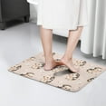 thumbnail image 4 of Cute Hedgehog with Flowers Flannel Non Slip Door Rugs,Washable Door Mats Indoor,Decorative Door Mats,Dirt-Resistant and Absorbent Doormat for Entrance,Bedroom,Kitchen,Bathroom,31.5"x17", 4 of 4