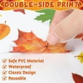 thumbnail image 3 of 9 Sheets Fall Decorations, 274 PCS Fall Window Clings, Double Sided Autumn Stickers with Maple Leaves Pumpkin Nuts, Autumn Window Clings for Party Thanksgiving Decor Indoor Outdoor Accessories, 3 of 6