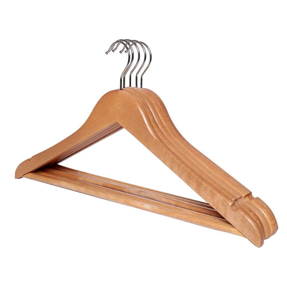Ganchos para Ropa Better Space para Traje 5 Piezas de Madera