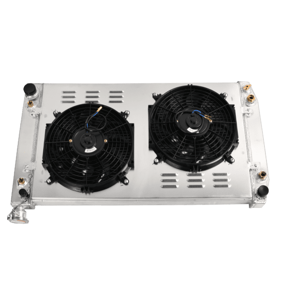 3 Row Radiator Shroud Fan Kit for 1988-99 Chevy Truck GMC C/K C1500 C2500 C3500