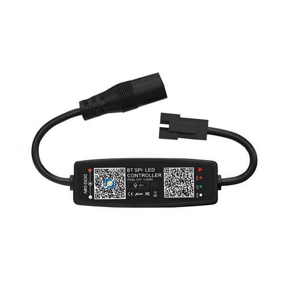 WS2812B LED Controller Bluetooth APP Control Music Controller for SK6812 WS2811 WS2812 LED Pixel Light Strip DC 12V-24V