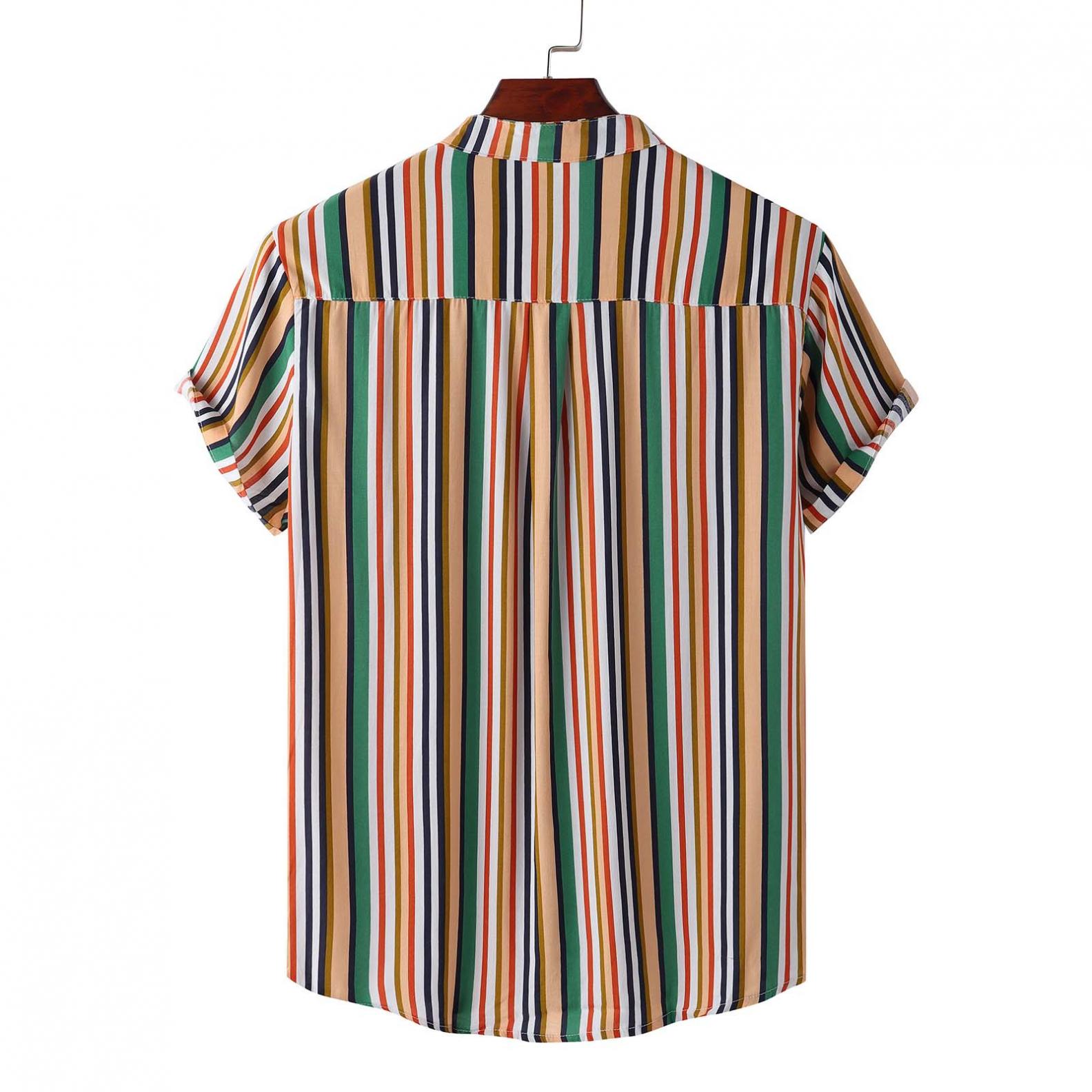Vacation Striped Shirts Casual 