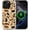 Cool Duck Camo, variant on Magnetic Case for iPhone 15, Compatible with Magsafe PC Hard Shell Silicone Inner Bumper Anti-Scratch Full-Body Cover Shockproof Slim Design Funny Animal Shark
