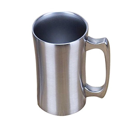 Stainless Steel Drinking Coffee Tea Beer Cup Mug Tumbler Camping Travel Tools Y 