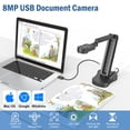 thumbnail image 2 of Cámara de documentos Gawervan KB700 8 MP USB con enfoque automático y LED, 2 of 9