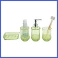 thumbnail image 5 of Vocoste 1 Set Durable Bathroom Accessories Set for Bathroom Vanities Transparent Green, 5 of 5