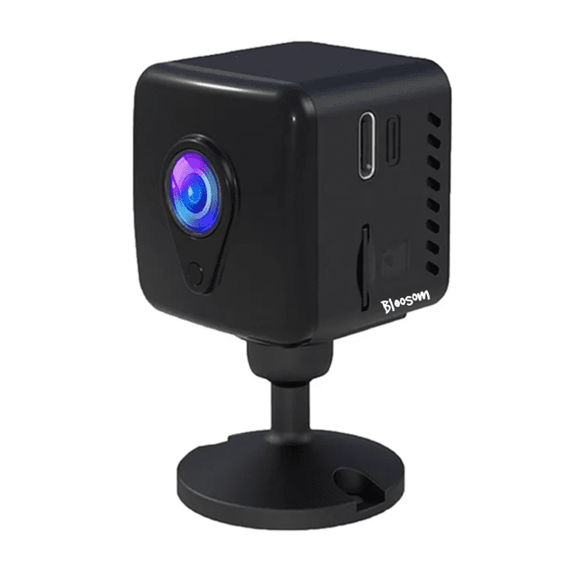 Mini Cámara Espía 1080p Wifi Con Batería Recargable 7 Horas Negro