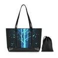 thumbnail image 7 of FORMRS Laptop Tote Bag for Women with 15.6" Computer Compartments Handbag, Blue Tree, 7 of 7