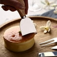 thumbnail image 5 of Bexikou 4 Pcs Cheese Knife Set with Wooden Handle, Stainless Steel Cheese Slicer & Cutter, Charcuterie Board Utensils Accessories for Butter, Cheese & Serving, 5 of 6