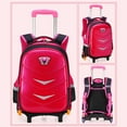 thumbnail image 3 of Sac à Dos Roulant à 2 Roues, Anti-Éclaboussures, Sac à Dos à Roulettes, Sac à Dos d'École pour Enfants, 3 of 3