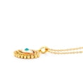 thumbnail image 3 of Moon & Self Collar Iris Astral Ojo Turco Proteccion Baño Oro 18k Elegante, 3 of 5