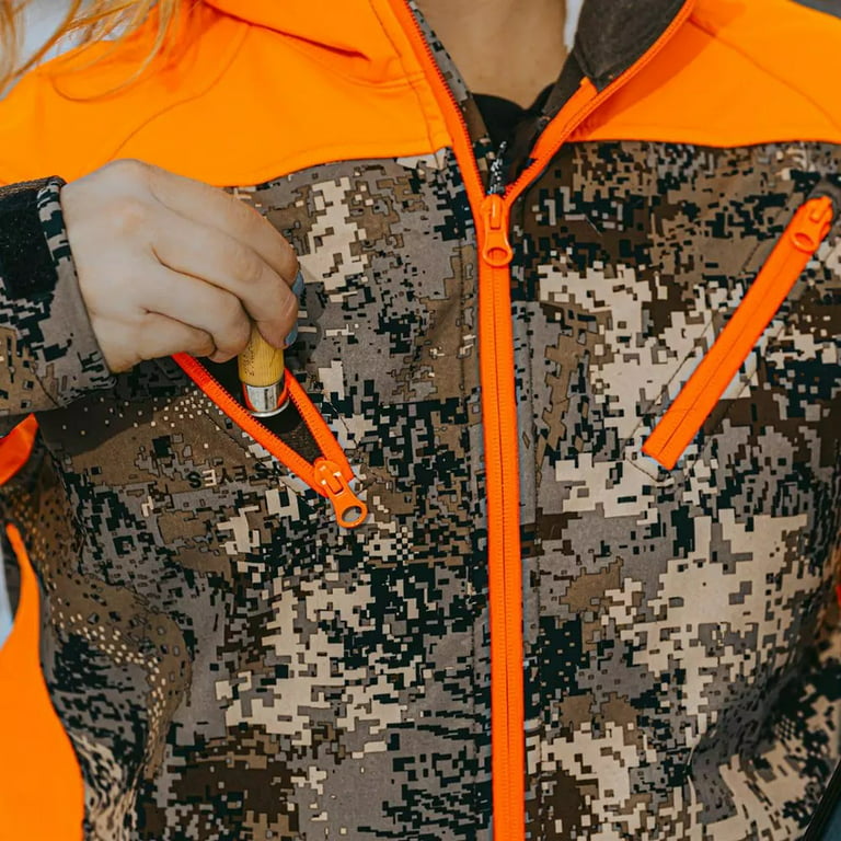 WILDFOWLER Upland Soft Shell Jacket - Women's, Digital Upland