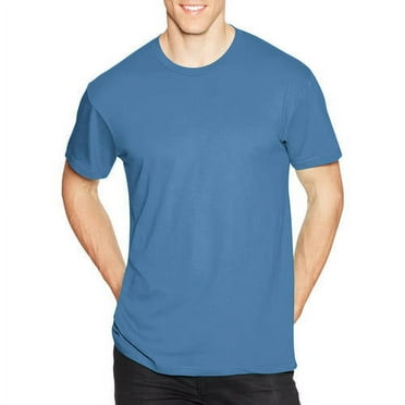 HanesYoung Men's Solid Short Sleeve Nano Tee