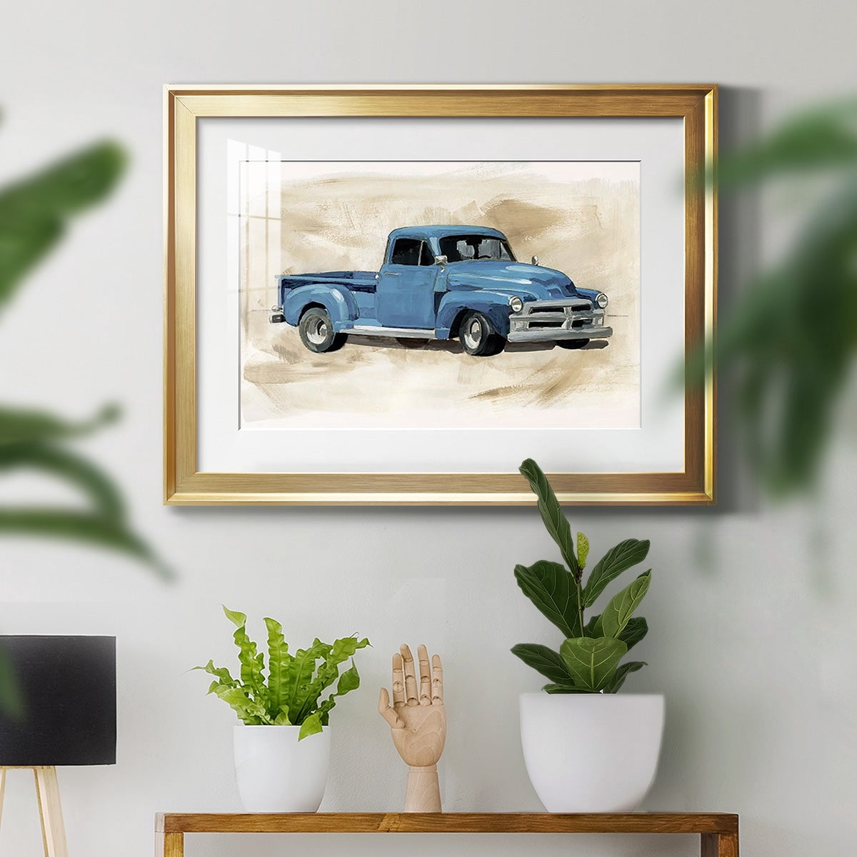 Pickup I Premium Framed Print - Ready to Hang