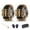 Pack of eight, variant on Quick-Fit All-Terrain Ice Grips Tire Chains, Heavy-Duty Traction for 165-285mm Wheel in Extreme Winter