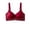 c01Red, variant on Womens Adjustable Breathable Thin Bras with Support and Lift Push Up Seamless Bras Comfort Soft Yoga Bralette Smoothing Bra Black M