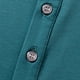 thumbnail image 5 of Camisa de manga corta para hombre, camisas de moda informales con solapa que absorben el sudor, camiseta para hombre Verde claro 4XL, 5 of 9