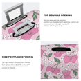 thumbnail image 4 of Travel Luggage Cover Protector - Cute Pink Berry Flower Leaves Anti-Scratch Suitcase Covers Fits 18-32 Inch Luggage, 4 of 5