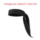thumbnail image 4 of Naiovety Diadema Transpirable Aliviar Dolor de oído Bufanda deportiva Toalla Absorción de sudor Ciclismo Negro, 4 of 6