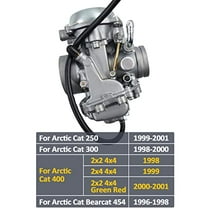 Carburetor for Arctic Cat 250 (99-01) 300 (98-00) 400 (98-01) Bearcat 454 (96-98) 2x2 2x4 4x4 ATV Quad Carb 0470-352