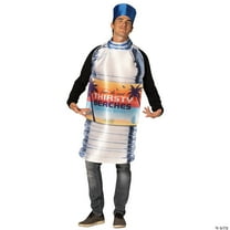 Rasta Imposta GCR1331 Adults Plastic Water Bottle Costume