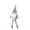 C, variant on FAMTKT Christmas Gnomes Christmas Decorations Christmas Forest Elderly Long-Legged Doll Pendant Faceless Doll Christmas Tree Decoration