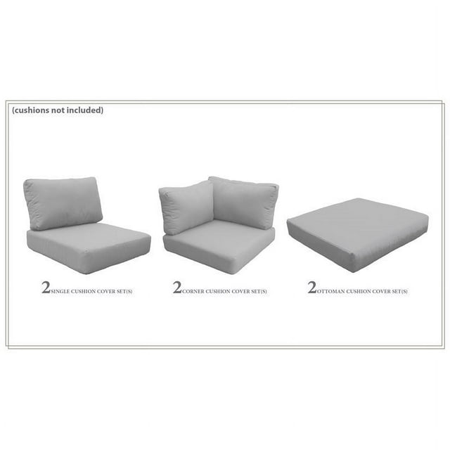 TK Classics Cover Set in Grey for FLORENCE-07a