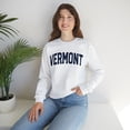 thumbnail image 7 of Vermont VT Moving Trip Vacation Sweatshirt, Gifts, Crewneck, 7 of 7