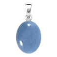 thumbnail image 2 of 925 Sterling Silver Women Jewelry Natural Angelite Pendant, 2 of 8