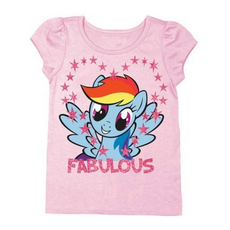 4t Tee - My Little Pony Rainbow Dash Fabulous Toddlers Graphic T-Shirt | 4T