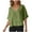Green, variant on Flowy Tops for Women Baggy Cotton Linen Vacation Travel Lightweight Blouses Loose Fit Half Sleeve Beach Shirts Ladies Summer Fall Outfits(XX-Large,Black)