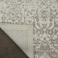 thumbnail image 6 of Nourison Damask Distressed Modern Ivory 5' x 7' Area Rug, (5' x 7'), 6 of 9