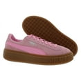 thumbnail image 4 of Puma Suede Platform GS Girls Shoes Size 6, Color: Prism Pink, 4 of 5