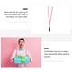 thumbnail image 3 of EeaseMX Tirantes elásticos con clip y luz LED, ajustables, con estampado en forma de Y, luminosos, para hombre y mujer (rosa), 3 of 8