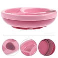 thumbnail image 6 of GOOHOCHY Baby Suction Bowl with Cute Pink Design for Toddler Use Insulated Three Compartment 1 Pc, 6 of 8