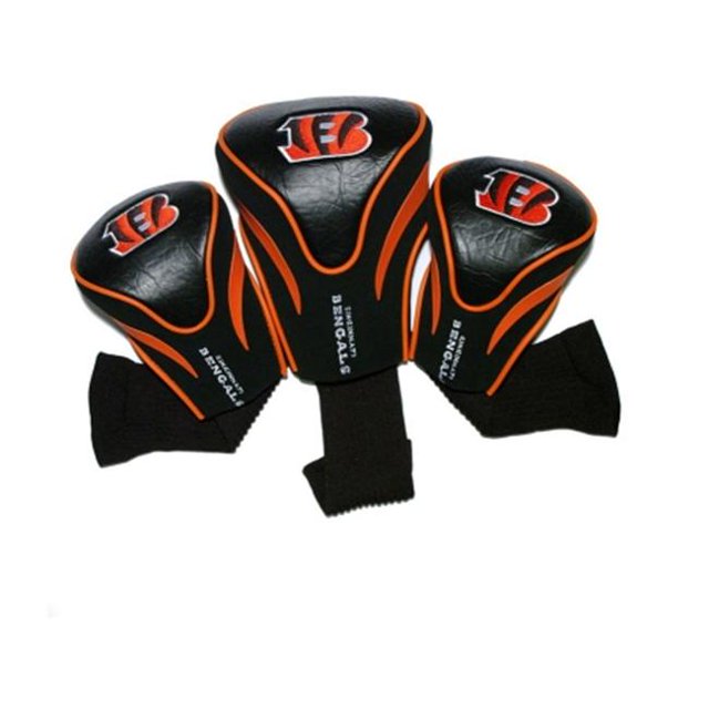 Team Golf Cincinnati Bengals 3 Pack Contour Fit Headcover