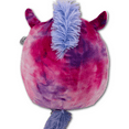 Official Squishmallows Lola the 12" Tie Dye Unicorn, Pink/Purple Soft