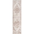 thumbnail image 5 of JONATHAN Y MODERN PERSIAN 2 x 10 Runner Rug, Alhambra Ornate Medallion - Cream/Red, MDP400A-210, 5 of 9