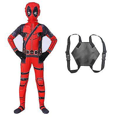 Adultos chico Deadpool superhéroe Halloween fiesta Cosplay disfraz Fanc-1